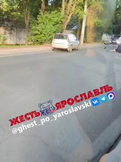 Столкновение мотоцикла и велосипеда в Ярославле: два пострадавших