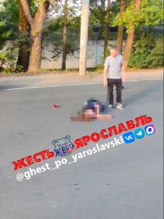 ДТП в Ярославле: Мотоциклист и велосипедистка пострадали в аварии