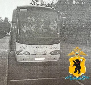 Пьяный ярославец разбил стекла туристического автобуса на улице